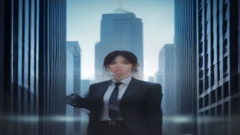 小安同人原创周边徽章与明信片陈列在活动桌面上